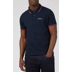 Ben Sherman Kläder Ben Sherman Casual Short Sleeve Polo Shirt Dark Navy