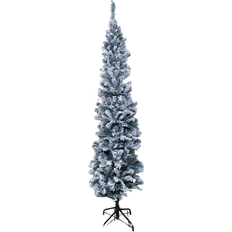 Premier Snow Flocked Spruce Pine Christmas Tree 228.6cm