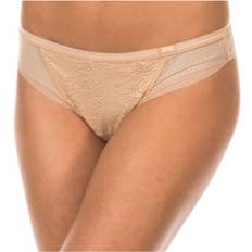 Fabric - Woman Knickers Janira Womens Magic Band Brazilian effect panties breathable fabric 1031622 women Beige