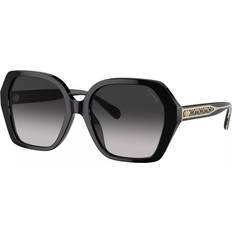 Coach Sunglasses Coach HC8404U CR615 Sunglasses - Black