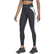 Nike Women's One Mid-Rise Full-Length Leggings - Black/White