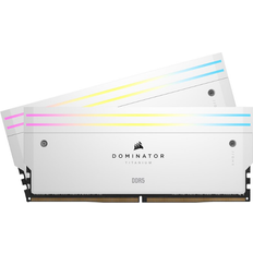 Corsair dominator rgb ram Corsair Dominator Titanium RGB White DDR5 6400MHz 2x48GB (CMP96GX5M2B6400C32W)