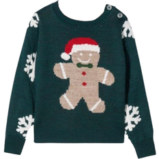 Wool Sweatshirts Children's Clothing Siola Gingerbread Christmas Sweater - Orezverde