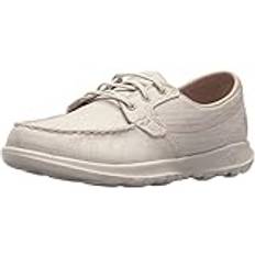 Skechers Go Walk Lite Isla Boat Shoe - Taupe