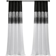 Florals - Silver Curtains Lush Decor Night Sky Window Curtain Single Panel 106.7x274.3cm