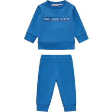 Moncler Logo Print Tracksuit Set - Sky Blue