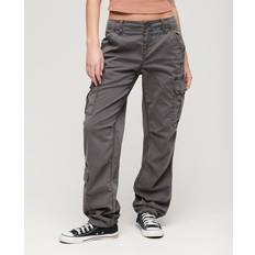 Lav talje Bukser Superdry Low Rise Straight Cargo Pants