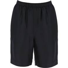 LouLou Studio Black Zinia Shorts Black