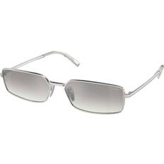 Prada Women Sunglasses Prada A60S Sunglasses - Silver/Light Green/Silver Gradient