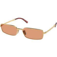Prada Guld Solglasögon Prada PR A60S 5AK07V