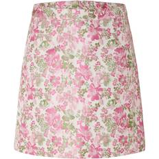 Selected Vrouw Rokken Selected Floral Jacquard Mini Skirt