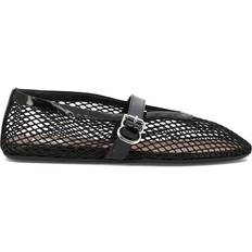 Alaïa Black Ballerinas Alaïa Fishnet Ballet Flats