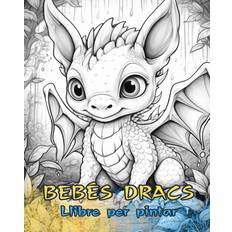 BEBÉS DRACS Llibre per pintar Baby Dragons Coloring Books 9798880604371 (Hæftet)