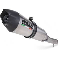 Gpr Exclusive Gpe Anniversary Titanium Slip On Cbf 600 S Ie 07-12 Homologated Muffler Black,Silver