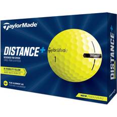 Golfbollar på rea TaylorMade 2021 Yellow Distance+ Balls