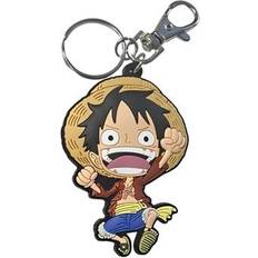 One Piece Luffy PVC Keychain