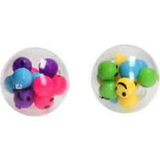 Toi-Toys Fun Squeeze Ball Filled with Smiley Face Balls Assorted