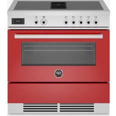 Bertazzoni 90cm Cookers Bertazzoni Professional 90cm Air-Tec Range Red