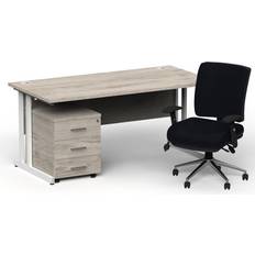 Steel Writing Desks Impulse 1800mm Cantilever Straight Writing Desk