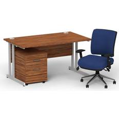 Steel Writing Desks Impulse 1400mm Cantilever Straight Writing Desk