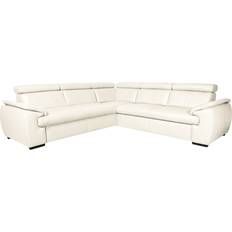 Ebern Designs Eea Leather Corner Sofa