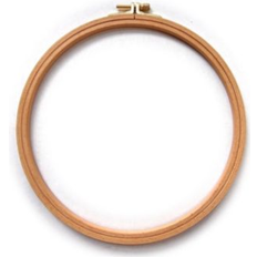 Embroidery Hoops & Frames Nurge 8mm Screwed Wooden Embroidery Hoop 100-2 Brown