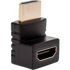 Nordic HDMI-N5010 HDMI - HDMI 90° Angled Adapter M-F