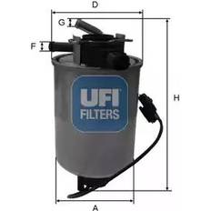 Ufi 24.018.01 Fuel Filter