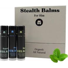 Stealth Organic SPF Mint Lip Balms SPF15