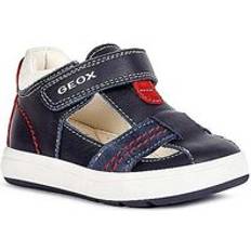 Geox First Steps Children's Shoes Geox Boy's Biglia First Steps Boys Shoes Navy White Leather years/6 navy white leather