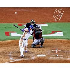 Fanatics Authentic Corey Seager Texas Rangers Autographed 2023 World Series Champions 8" x 10" Hitting Photograph