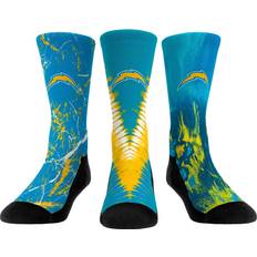 Rock Empire Youth Los Angeles Chargers Crew Socks Set 3-pack - Blue