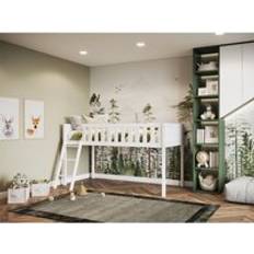Flair Bea Midsleeper Cabin Bed White