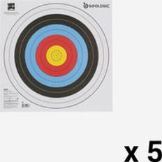 Cheap Hunting Accessories Geologic 5 Archery Target Faces 40x40