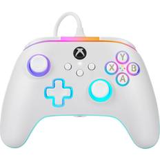 PowerA Advantage Wired Controller for Xbox Series X|S with Lumectra - White