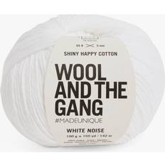 Wool And The Gang Shiny Happy Cotton Knitting Crochet Yarn, 100g