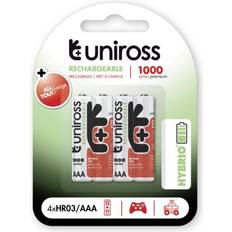 Uniross Uniross Laddbara batterier AAA/LR03