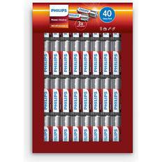 Philips aaa Philips AAA Power Alkaline Battery 40-pack