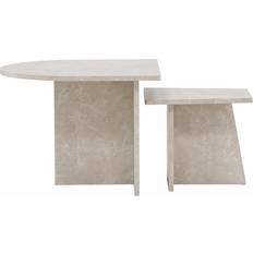 Beige Bord på rea Venture Design Sala Beige 40-60 x 40-60 cm Soffbord