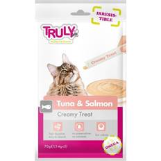 Truly Cat Creamy Lickable Tuna & Salmon 70g snack