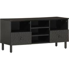 TV Benches on sale vidaXL TV-Schrank 100 x 33 x 46 cm Massivholz Mango Fernsehschrank