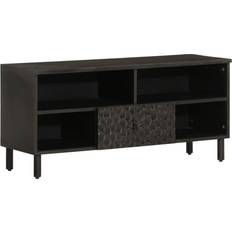vidaXL Black Cabinet Black 100 x 33 x 46 cm TV Bench