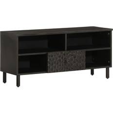 TV Benches on sale vidaXL TV-Schrank 100 x 33 x 46 cm Massivholz Mango Fernsehschrank