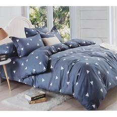Cushion Mania Triangle Duvet Cover Blue