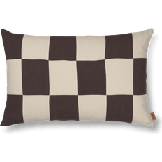 Ferm LIVING Kuddöverdrag ferm LIVING Fold patchwork Kuddöverdrag Brun (60x40cm)