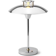 Halo Design Batteridrevede Bordlamper Halo Design Step Chrome Bordlampe 28cm