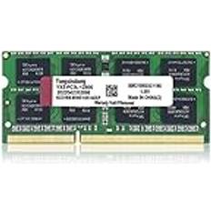 8 GB - SO-DIMM DDR3 RAM Memory Yongxinsheng DDR3/DDR3L 8 GB bärbar dator RAM 1 600 MHz PC3-12800/PC3L-12800 SODIMM icke-ECC obuffrad 1,35 V/1,5 V 2Rx8 Dual Rank 204 Pin CL11 8 G PC datorminne uppgraderingsmodul minne grön