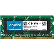 Crucial CT25664AC667 2 GB minne DDR2, 667MHz, PC2-5300, SODIMM, 200-stift