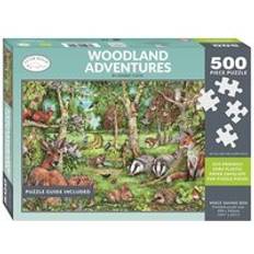 Plastic Classic Jigsaw Puzzles Otter House Woodland Adventures Jigsaw