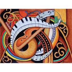 Jigsaw Puzzles Sunsout INC Sound of Soul Strings 500 pc Jigsaw Puzzle